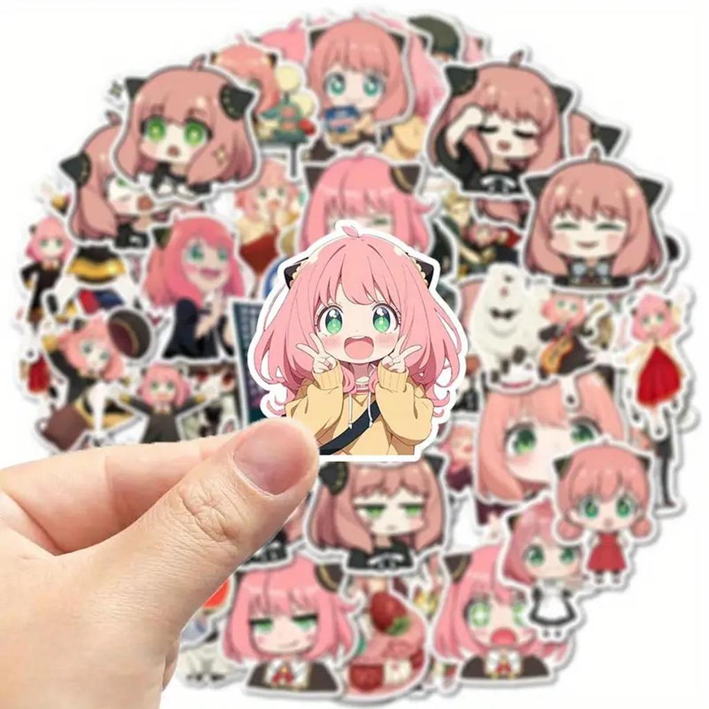 Stickers Spy X Family Manga Sticker Pack Stickers Set 50 Pcs