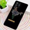 India Indian Flag Silicone Phone Case For Samsung Galaxy Note 10 Pro S26 S25 S24 S23 S22 S21 Plus S25Ultra Capa Cover