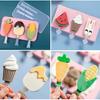 Ice Pop Mold Set 2 Pack Silicone 50 Ice Cream Sticks Pink Popsicle Maker DIY Frozen Treat Kit