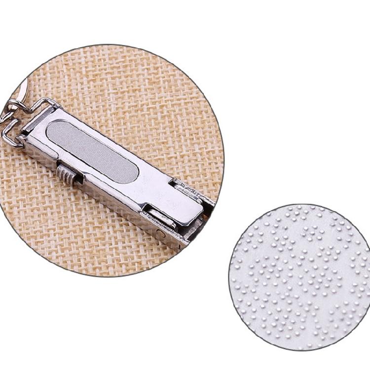 Stainless Steel Nail Clippers Fingernail Cutters with Nail File for Men Women