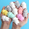 Cat Mochi Squishy Toys Mini Kawaii Animal Squishies Stress Relief Fidget Toys for Kids Soft Pinch Cute Cartoon Party Favor Gift