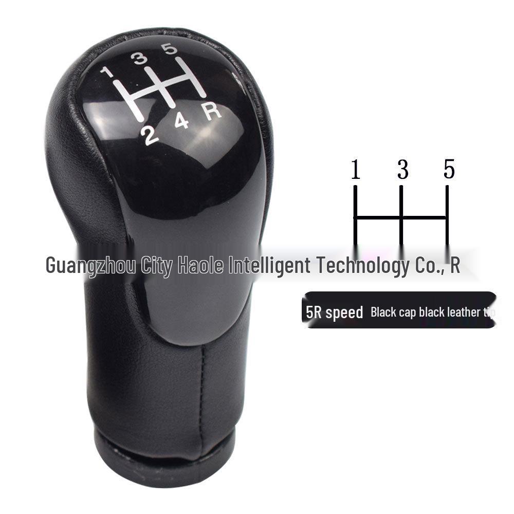 Leather Gear Shift Knob Dust Cover for Ford Fiesta 2002+