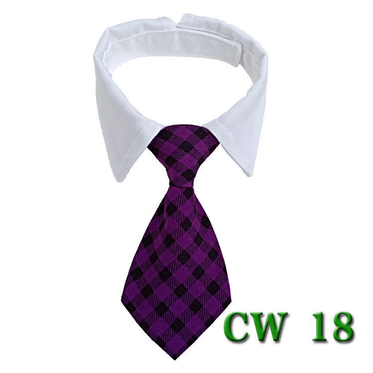 Striped Bow Tie Collar and Scarf for Dogs