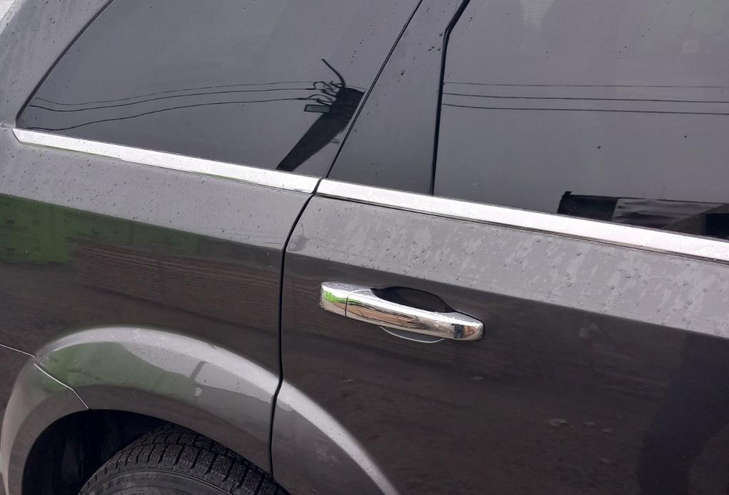 Glass Edging (6 Pcs, Stainless Steel) for Fiat Freemont