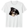Sleeping Puppy Dog Animals Unisexs TShirt Unisexs Graphic Tee Cozy Design