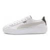 Puma Basket Platform Low Top Casual Sneakers Unisex Sneakers White 367850-01