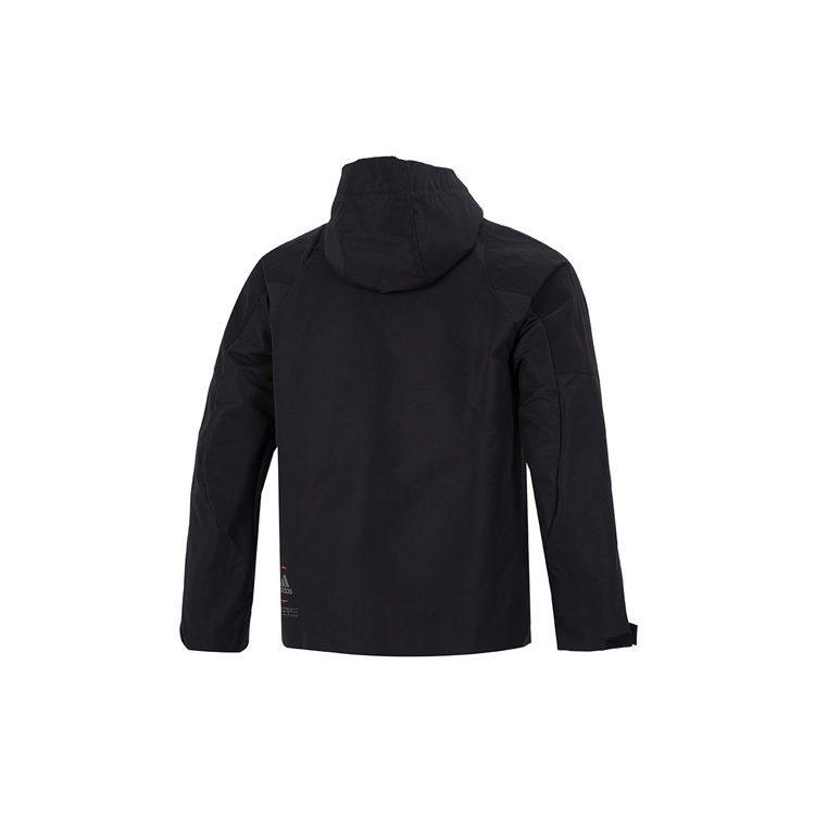 Adidas Jackets Men's Black Hooded Moderate Other HR4438