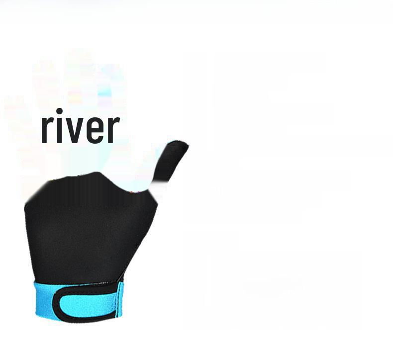 Guantes de billar unisex de tres dedos, sin dedos, ambidiestros, paquete individual