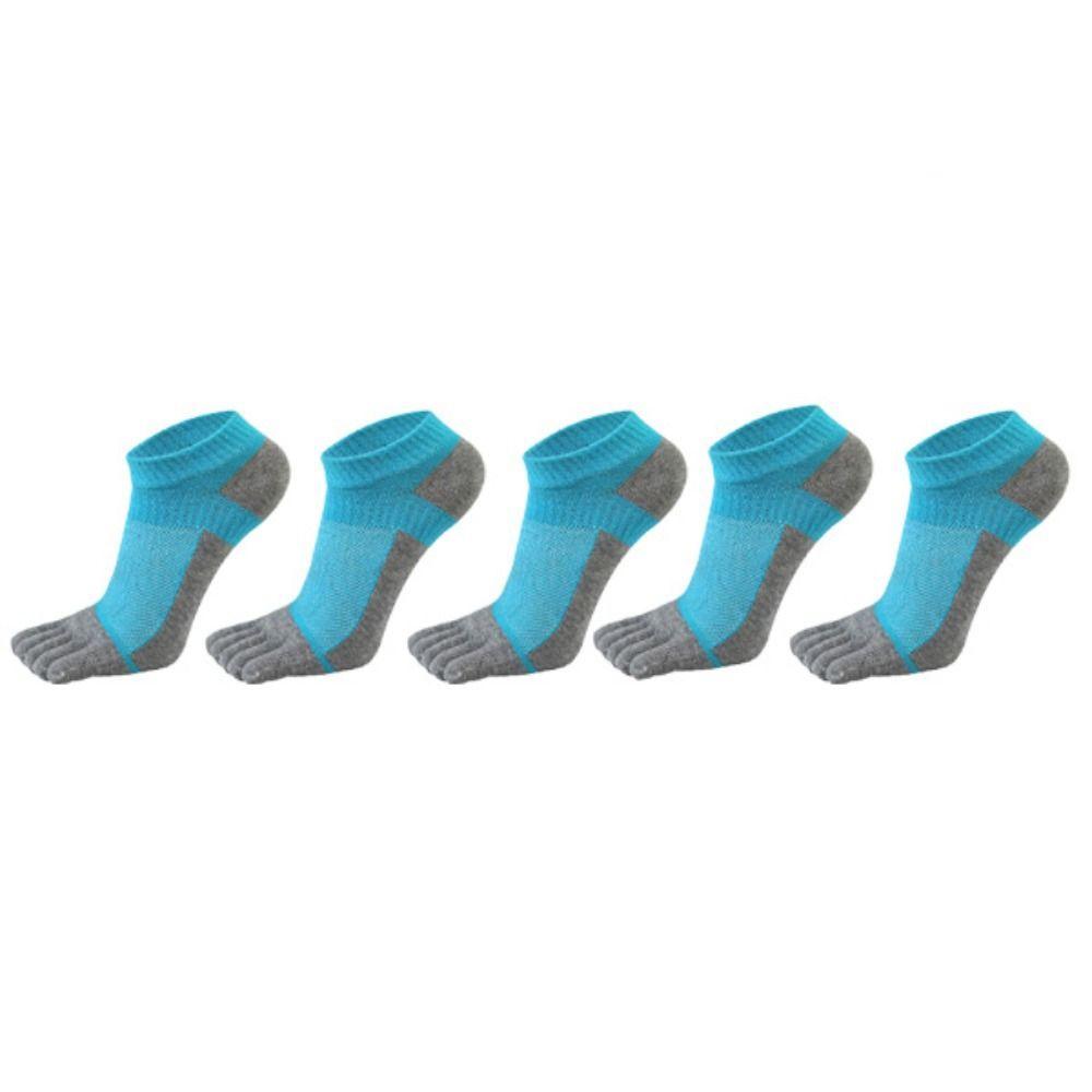 Cotton Shaping Socks Anti Friction No Show Ankle Socks Five Finger Socks Ankle Socks Men's Socks