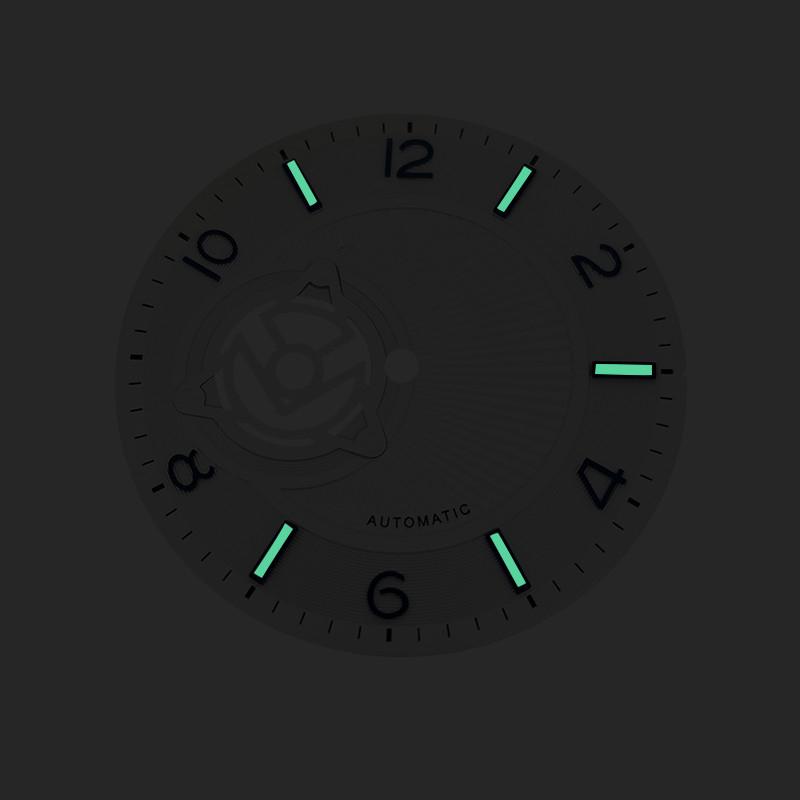 36.5mm Dial NH38 Watch Dial Replacement Steel Green Suitable For NH38 Automatic Movement Watch Accessories For WatchMaker