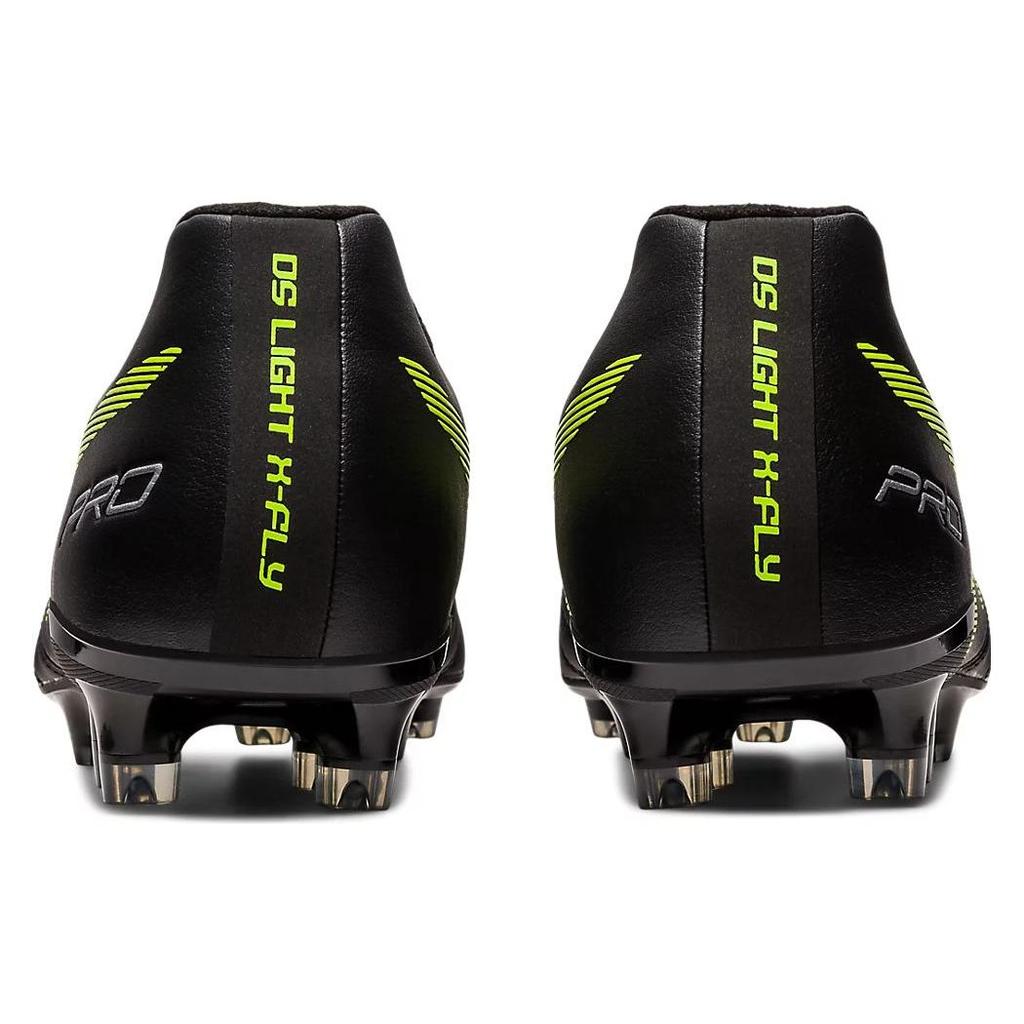 Asics Ds Light X-Fly Pro Shock Absorbing Durable Soccer Shoes Men Soccer Shoes Black Yellow 1101A025005