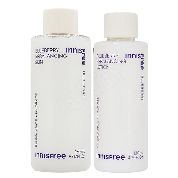 

Innisfree Blueberry Rebalancing 2-in-1 Skin Care Set (150ml + Lotion) (130ml)