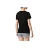 Puma Logo Solid Color Casual Fitness Training Comfortable Fashion Trendy Breathable Short Sleeve T-Shirt Women Tops Black 630561-51