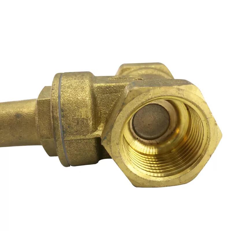 AM Ameco 166 Lockable Brass Gate Valve