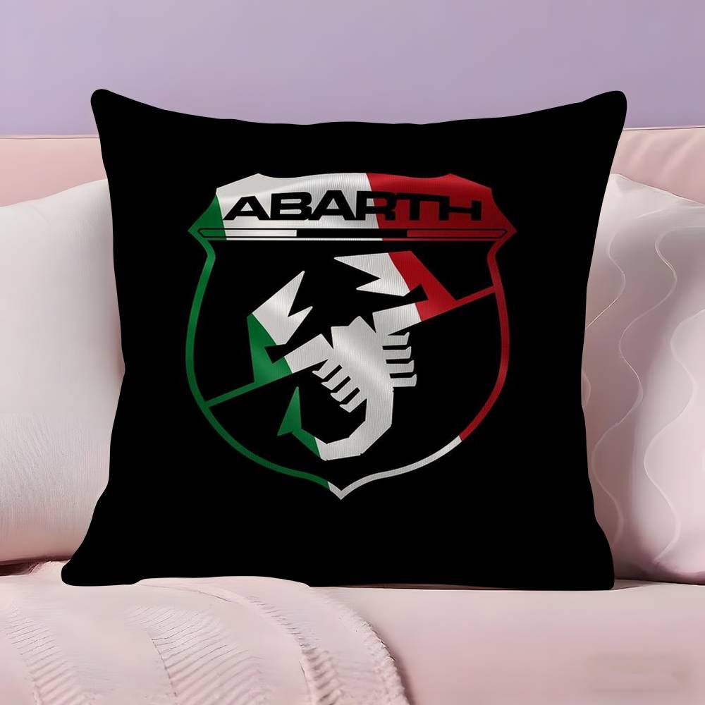 A-Abarth Scorpion Pillow Case Ultra Soft Skin Friendly Fabric Cloud Like Comfort & Concealed Zipper