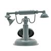 Hometime Metal Mantel Clock - Old Fashioned Telephone