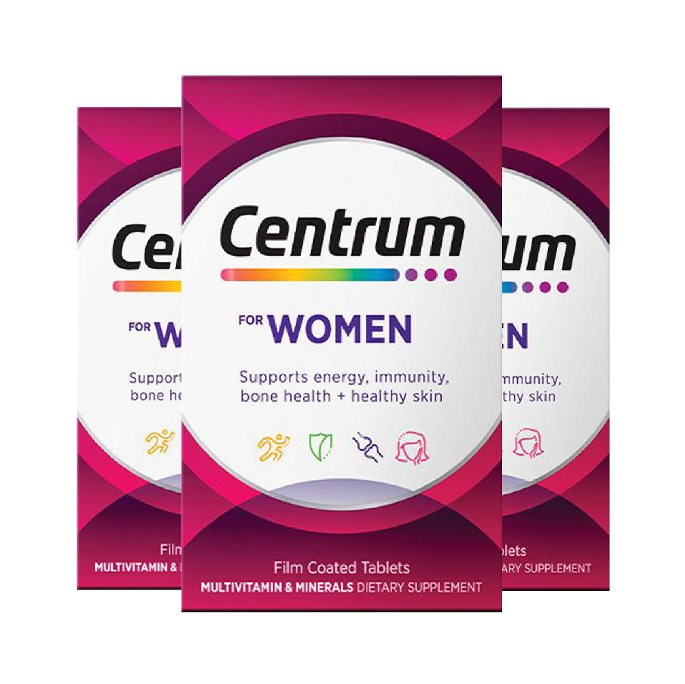 Centrum For Women 90 Tablets 3ea