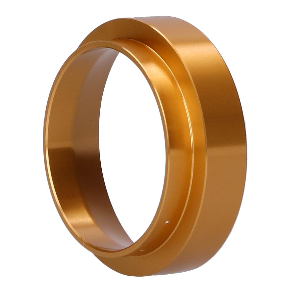 58MM Coffee Dosing Replacement AntiFly Powder Cover Dosing Funnel Coffee Machine Parts(Gold )