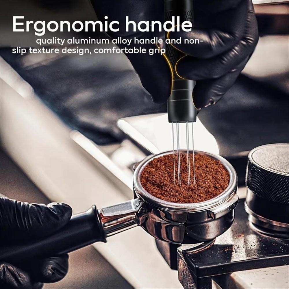 6kolíková jehla na míchání espressa Teleskopický pěchovadlo na kávu Jehla na přípravu espressa