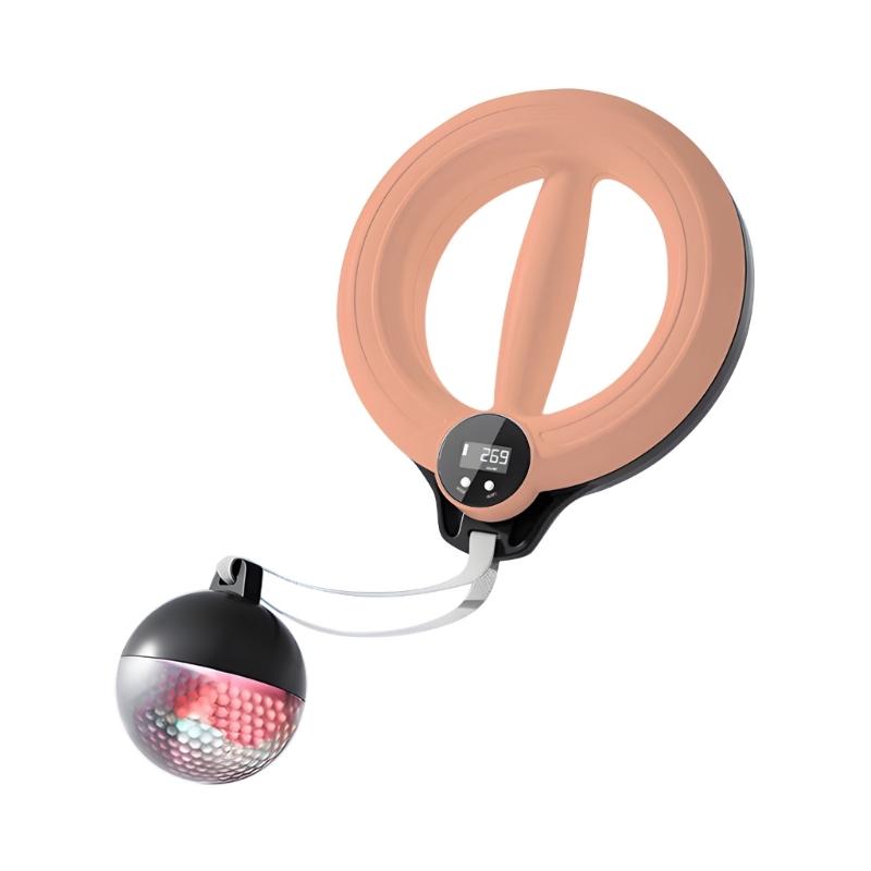 

Regulable Smarted LED Trainer Durability Chest Exerciser Ergonomic Grip for Homes Gym and Outdoor Activity розовый