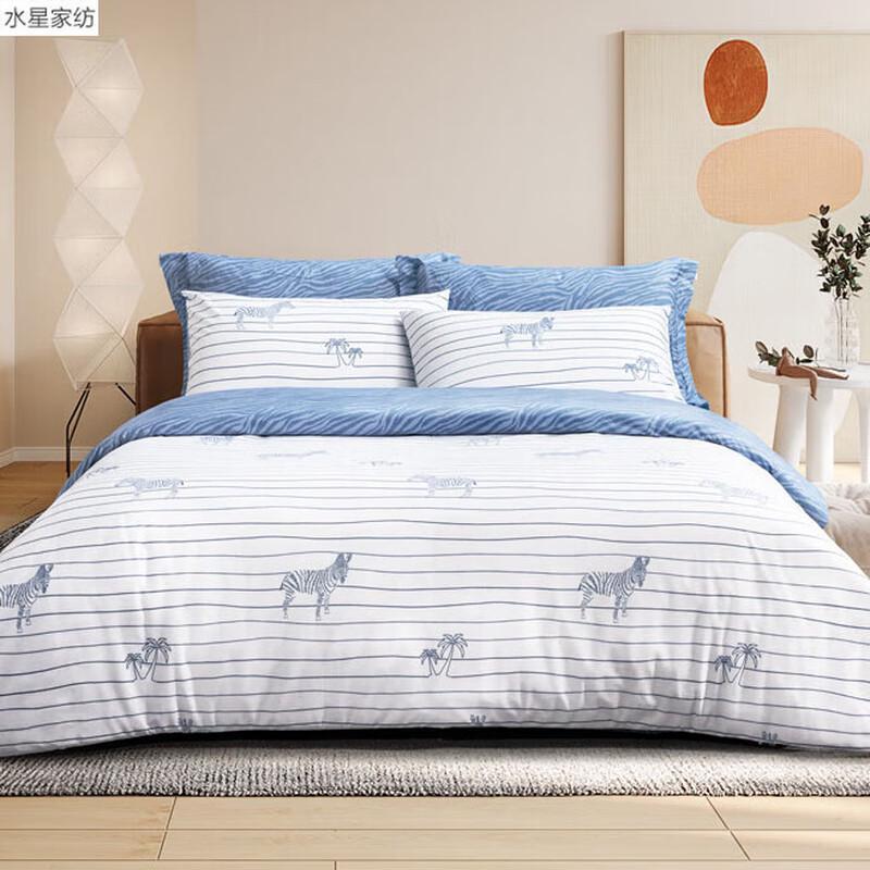 Mercury Home Textiles Wilderness Fairy Trail 100% Cotton 4-Piece Bedding Set