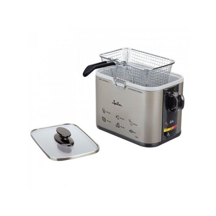 Deep Fryer - JATA FR326N - Capacity 1L - Color Black - Power 1000W