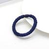 High-Elastic Embroidery Thread Hair Tie for Women - Twisted Ponytail Holder