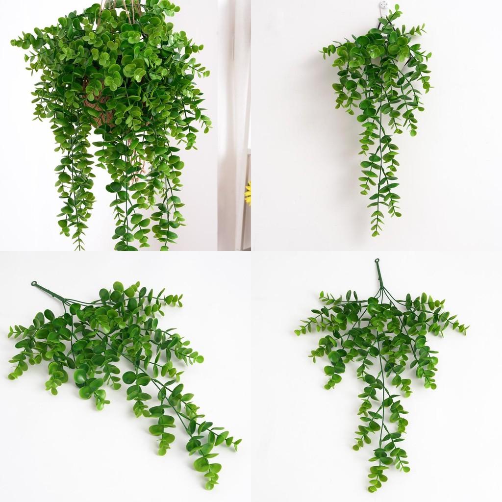 Leaf Plastic Eucalyptus Citriodora For Living Room Photo Backgrounds Wall Decor