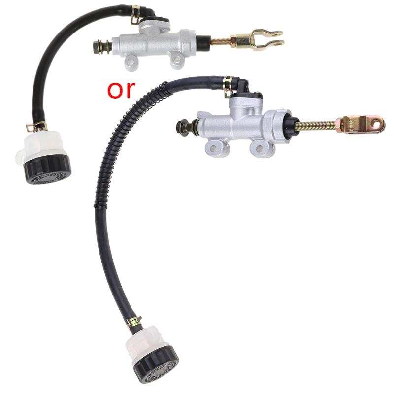 

Тормозной гидравлический квадроцикл универсальный задний ножной цилиндр для Suzuki для Kawa серебряный