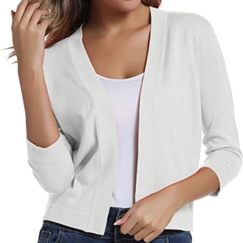 QICED Women's Fashion Casual Autumn Winter Long Sleeve Cardigans