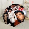 Elvis Presley: Iconic Performances Automatic Umbrella with 8-Rib Foldable Design for Women/Men Fashion Lovers Birthday/Christmas Gift