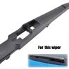 Rear Wiper Arm & Blade for Astra K, Lancer, R-Class W251, Mazda 6 Estate MK2, Freelander 2, Stonic