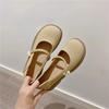 Korean Version of Soft-soled Mary Jane Small Leather Shoes Women's Summer 2025 New Flat-soled Pearl French Versatile Ins Tide