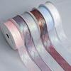 Elegant and Exquisite Transparent Ribbon Wedding Gift Ribbon Handmade DIY Flower Package Decoration Material Floral Ribbon Crafts Making Ribbons