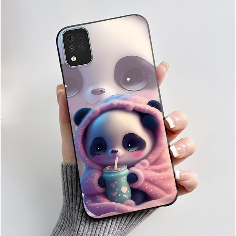 For LG K42 Case LMK420 Cute Love Rabbit Silicone Soft Coque Protective Back Cover For LG K42 K52 K62 K 42 Q52 Bumper Shell Funda