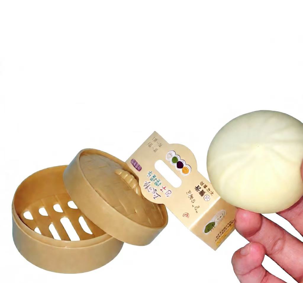 Decompression Baozi Creative Parody Simulation Big Baozi Kneading Music Slow Rebound Stress Relief Toy