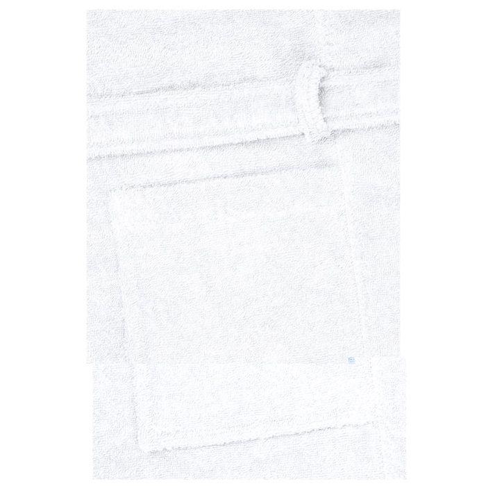 Peignoir en coton L - XL Lilas blanc