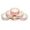 6 Rolls Decorative Tape Paper Tape Washis Tape Hand Account Tape Artists Tape Flowers Crafting Tape Masking Tape