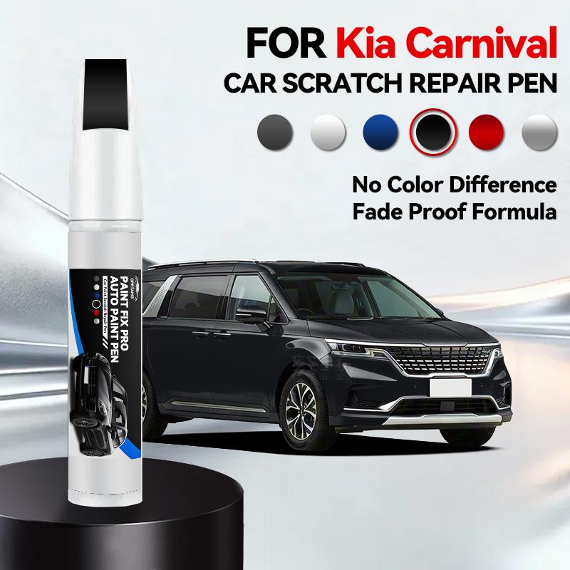 OPRTAMG Purpose Vehicle For Kia Carnival Car Paint Repair Pen Touch Up Scratch Remover DIY Auto Accessories Aurora Black ABP Pea