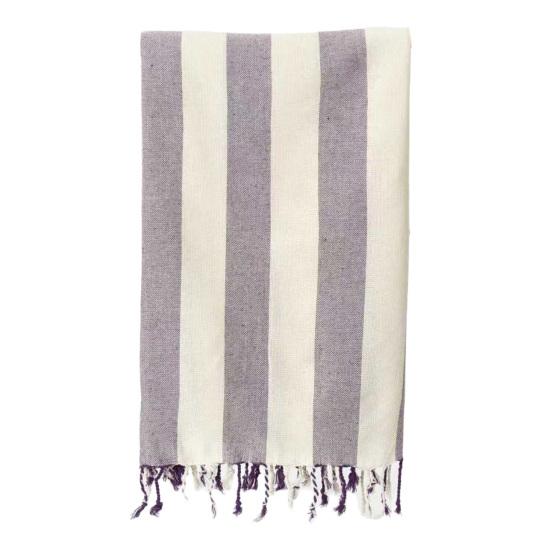 Turkish Beach Towel Striped Print Quick-Drying Sand-Free Large Size Thin Beach Towel Swimwear Accessory