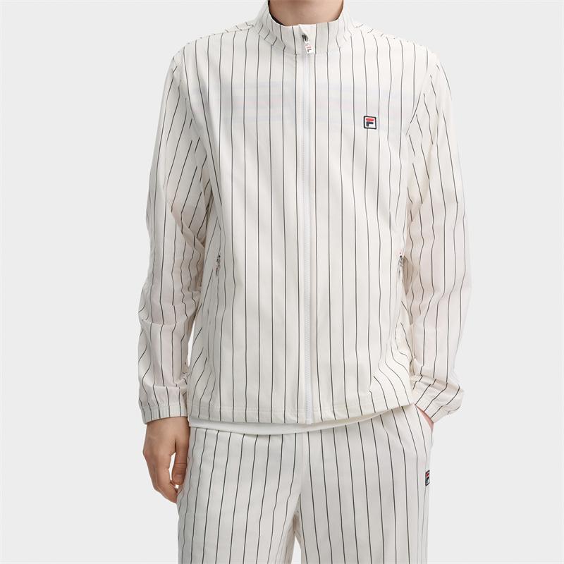 New FILA Jackets Men's Cloud White F11M437701FWT