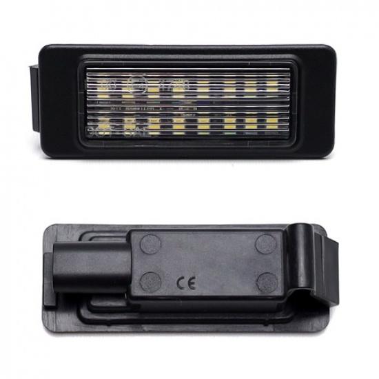 Cadillac 2017-22 XT5, 19-20 CT6 İçin 18-SMD Beyaz Tam LED Plaka Lambası Kiti