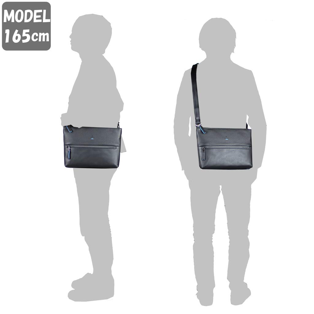 Lanvin en Bleu Felicita Shoulder Bag 574102 Men's Blue B5