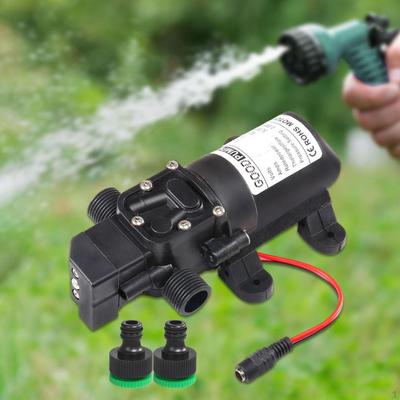 Samonasávacia membrána čerpadla 12 V 60 W Tlak vody z člna Úplne utesnená 6,5 palca dlhá pre