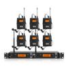 XTUGA IEM1200 Wireless In-ear Microphone System for Stage Performance and Band Rehearsal