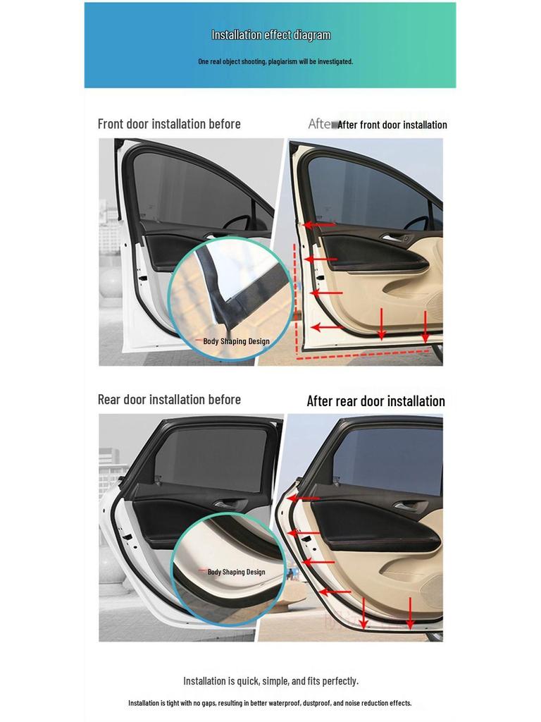 Dongfeng Fengshen AX5 Car Door Seal Strip - Noise & Dust Reduction