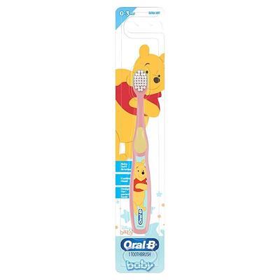 Oral-B Bebek Diş Fırçası Disney Pooh Yumuşak Bebek Diş Fırçası Başlıkları 0-3 Yaş, 1 Adet, 1 Adet