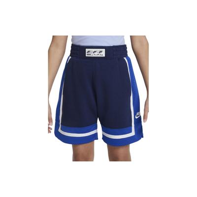 Nike Locker sitzende Shorts mit Farbblock-Logo-Print Kinderhosen FB1065-410