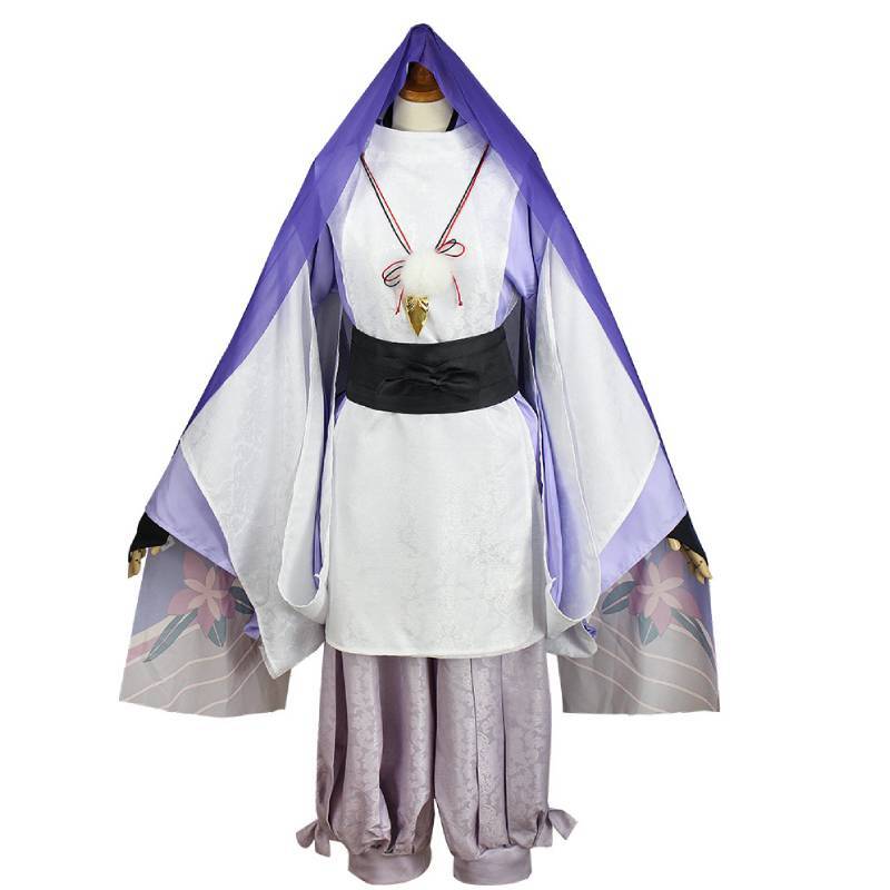 Genshin Impact Cosplay Outfit With Lycra Material For Anime Fans And Role Play