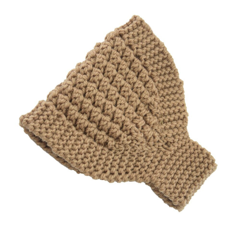 Hair Band For Women Autumn And Winter Warm Ear  Empty Top Hat Knitted Hair Band For Fashion Shows Outdoor Activities